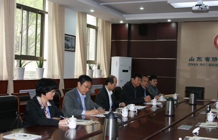 宋承祥檢查2014年4月山東自考工作