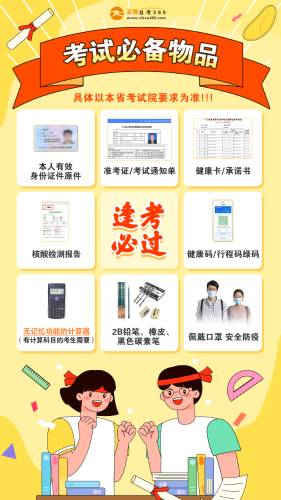 考試必備海報 考試必備海報