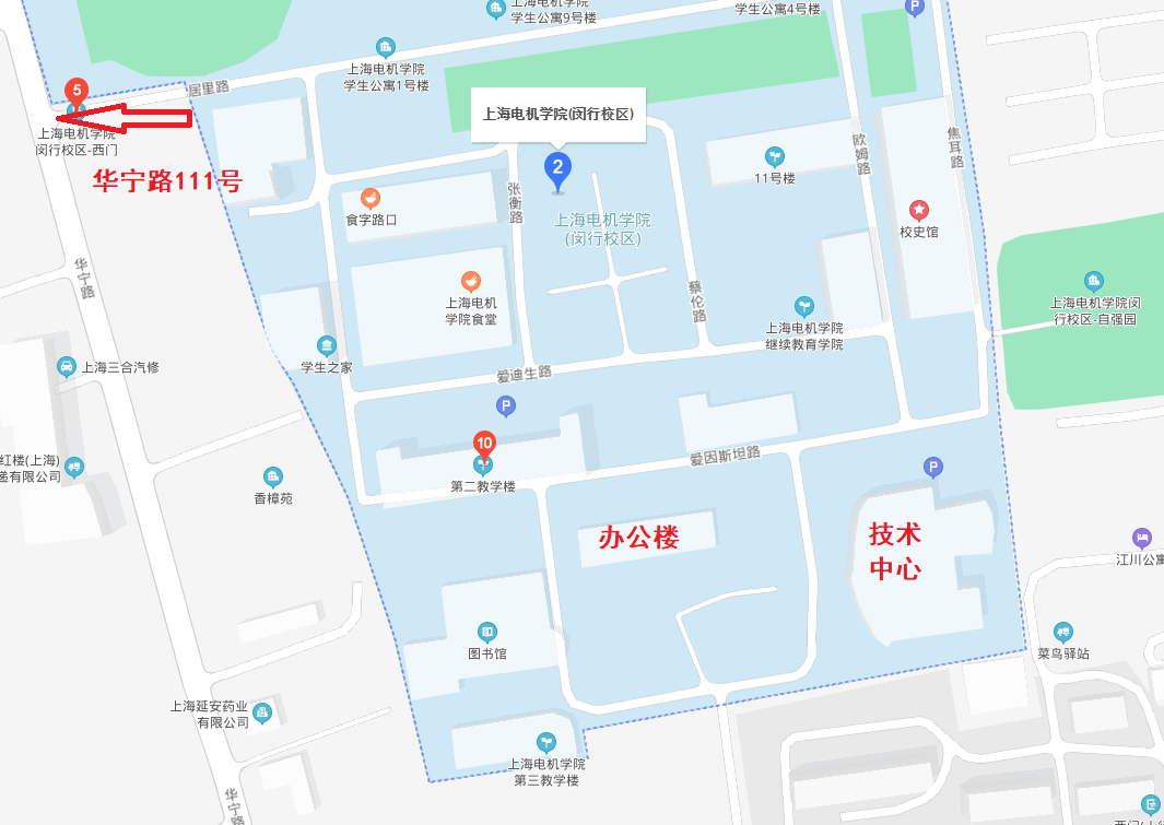 2024年上半年上海電機學院自考實踐考核地圖 2024年上半年上海電機學院自考實踐考核地圖